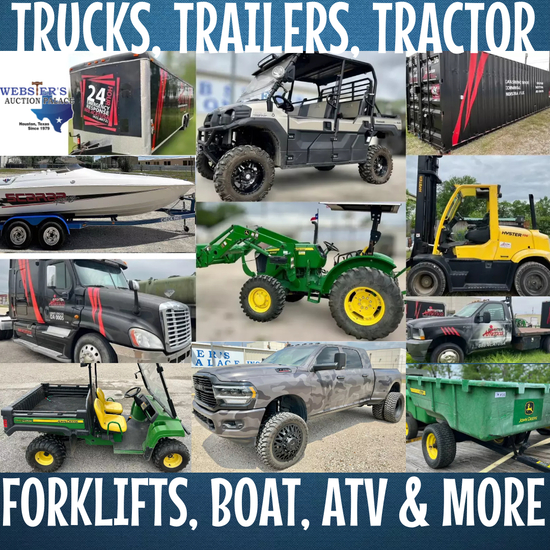 ONLINE AUCTION – RECEIVERSHIP TRUCKS, TRAILERS, TRACTOR & EQUIPMENT STARTS WEDNESDAY MAY 31ST 10AM