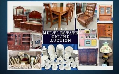 HUGE MULTI-ESTATE ONLINE AUCTION STARTS WEDNESDAY AUGUST 2ND AT 10AM!