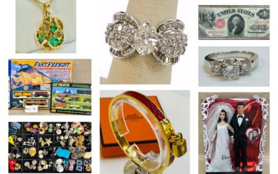 ONLINE CHRISTMAS AUCTION STARTS WEDNESDAY DECEMBER 6TH AT 10AM – JEWELRY, COINS, CRYSTAL, TOYS, BARBIE DOLLS & MORE
