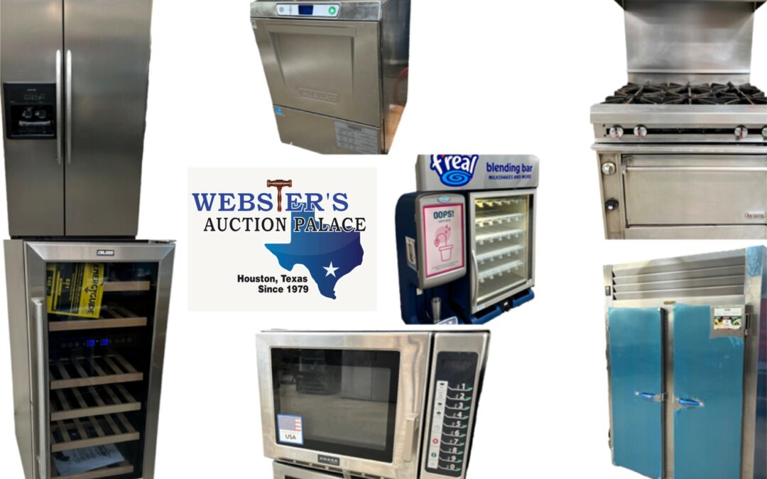 ONLINE AUCTION – RESTAURANT EQUIPMENT & FURNITURE STARTS FRIDAY JANUARY 5TH AT 10AM
